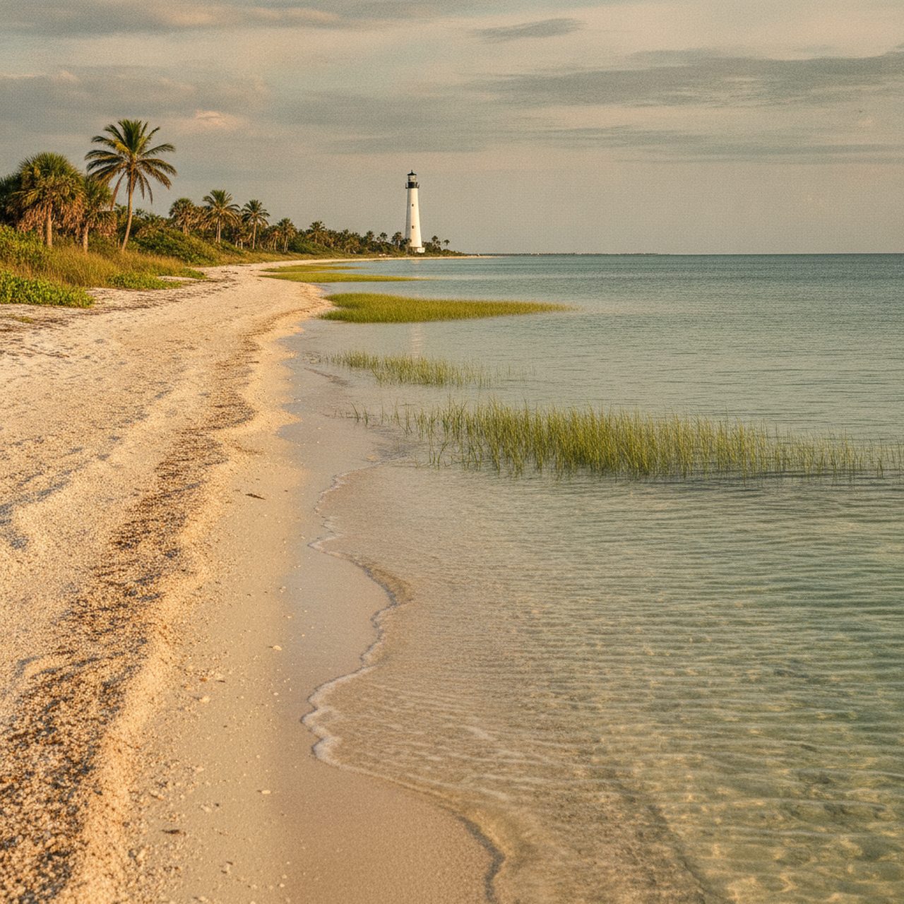 Anclote Key Preserve State Park shoreline
