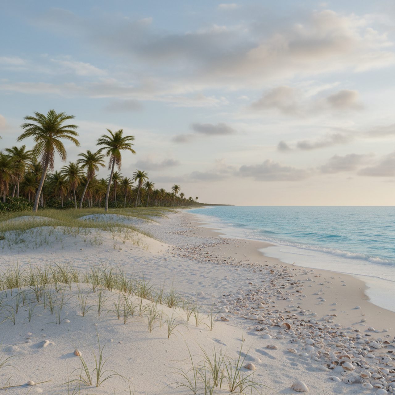 Barefoot Beach Preserve shoreline