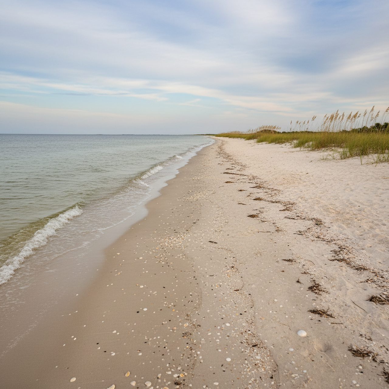 Ben T. Davis Beach shoreline