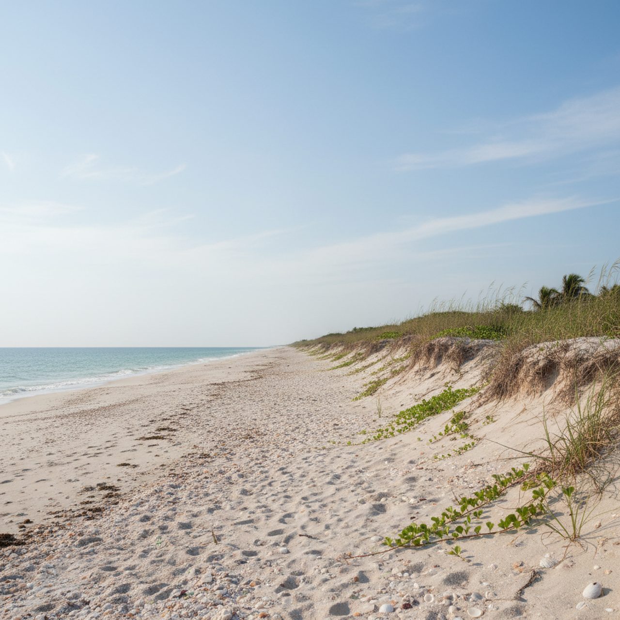 Blind Creek Beach shoreline