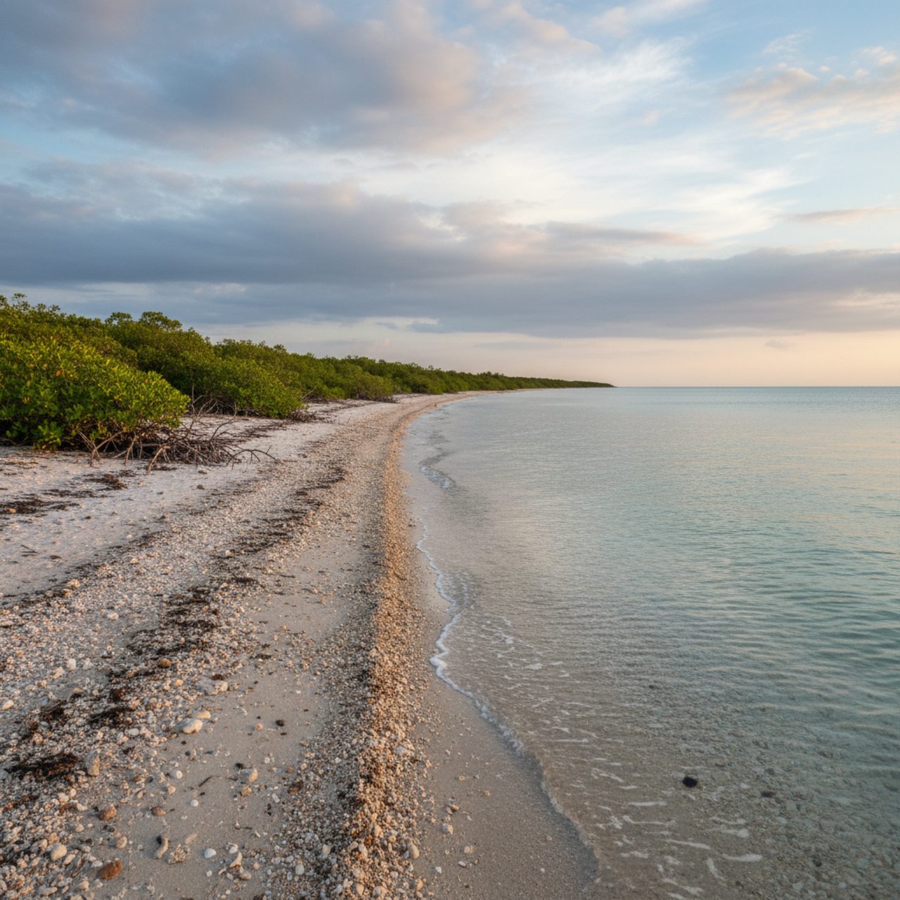 Don Pedro Island State Park shoreline