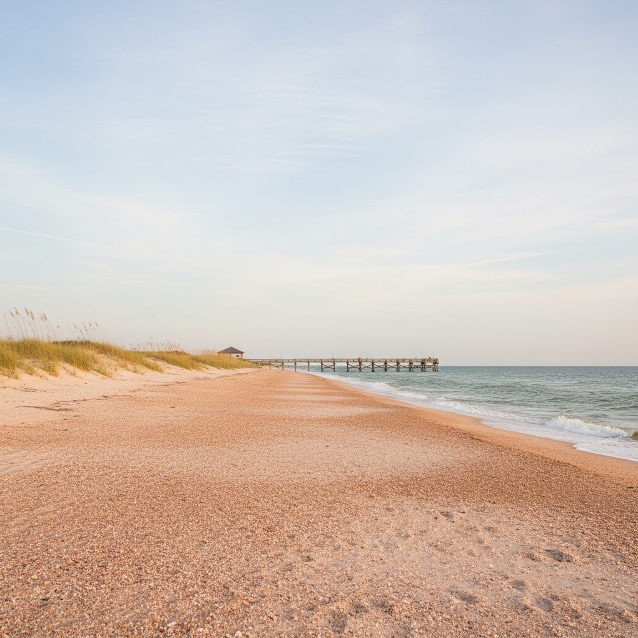 Flagler Beach shoreline