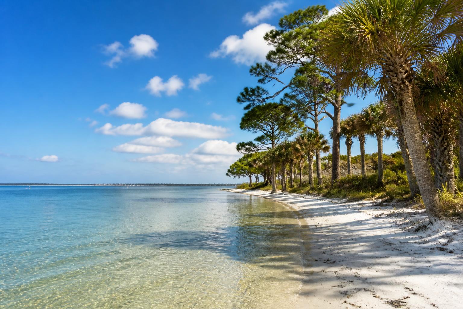 Fred Howard Park shoreline