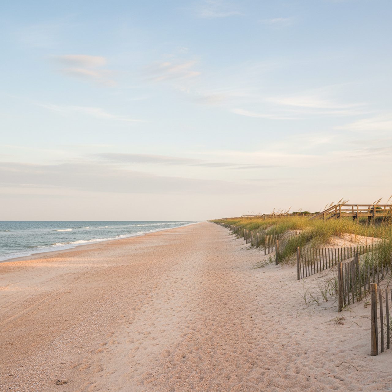 Gamble Rogers Memorial State Recreation Area shoreline