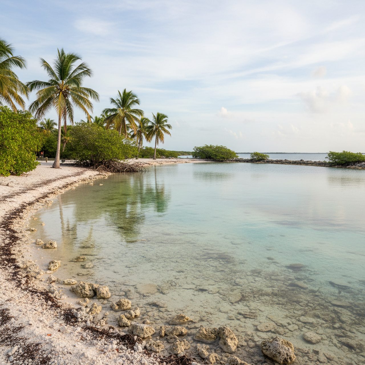 Harry Harris Park shoreline
