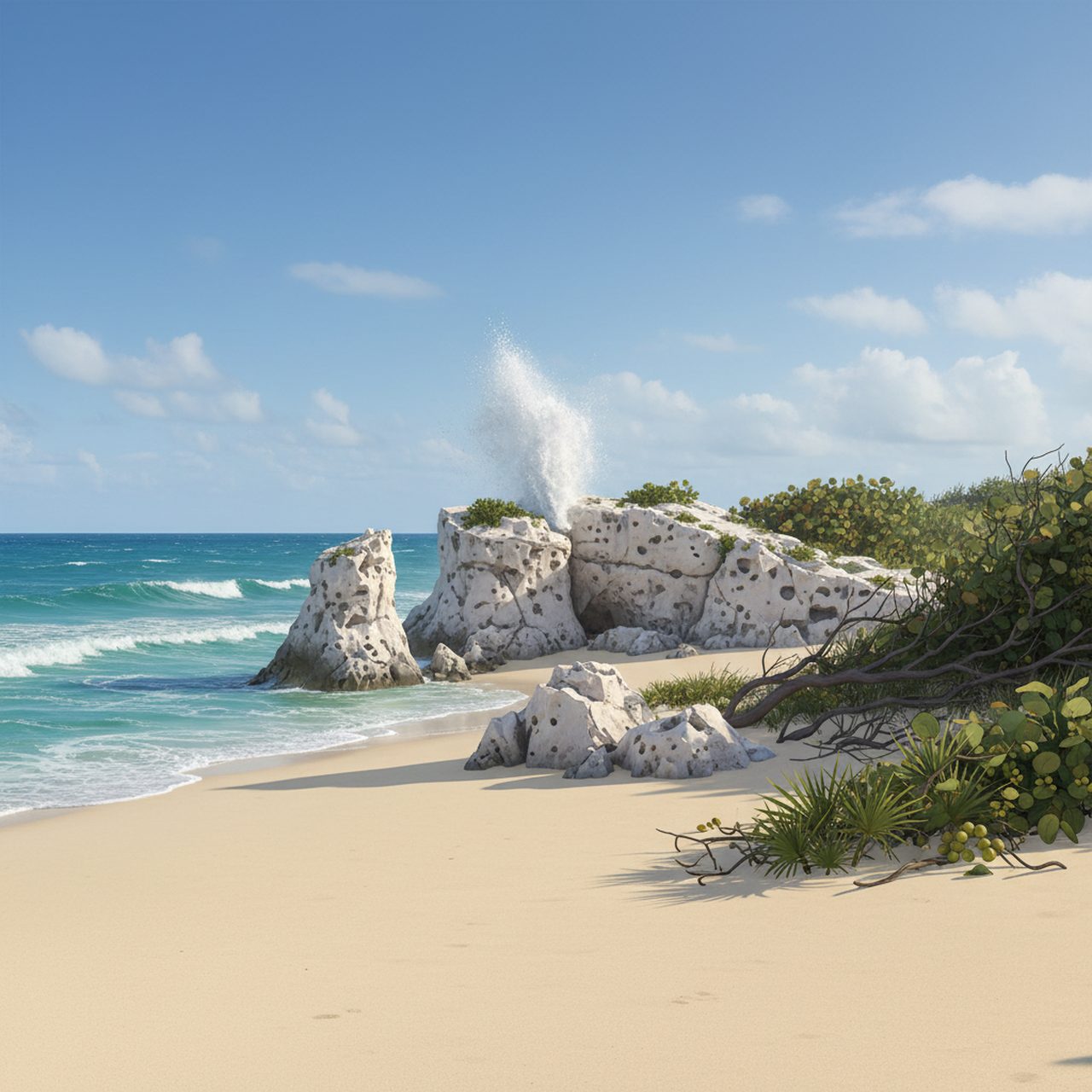 Blowing Rocks Preserve shoreline