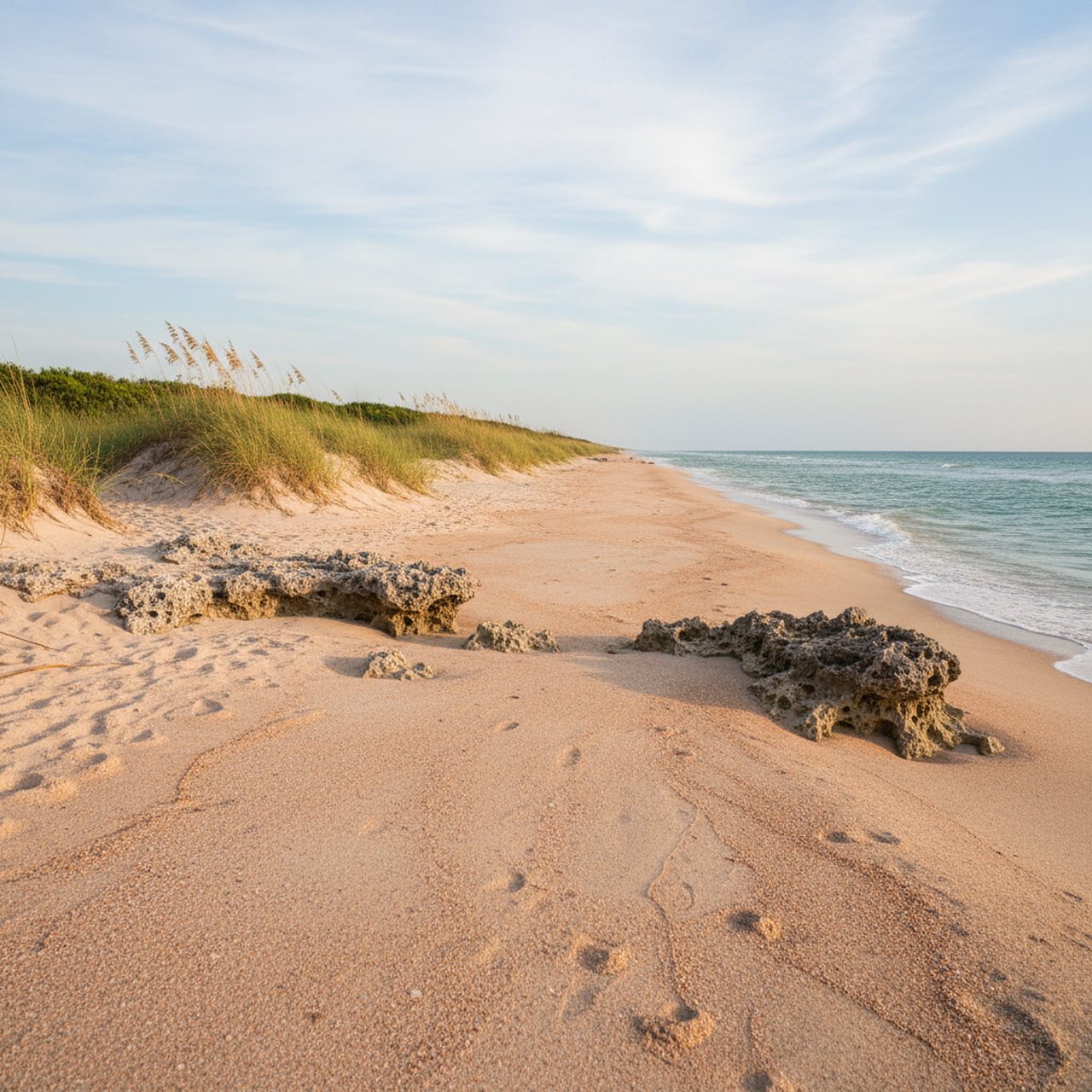 Marineland Beach shoreline