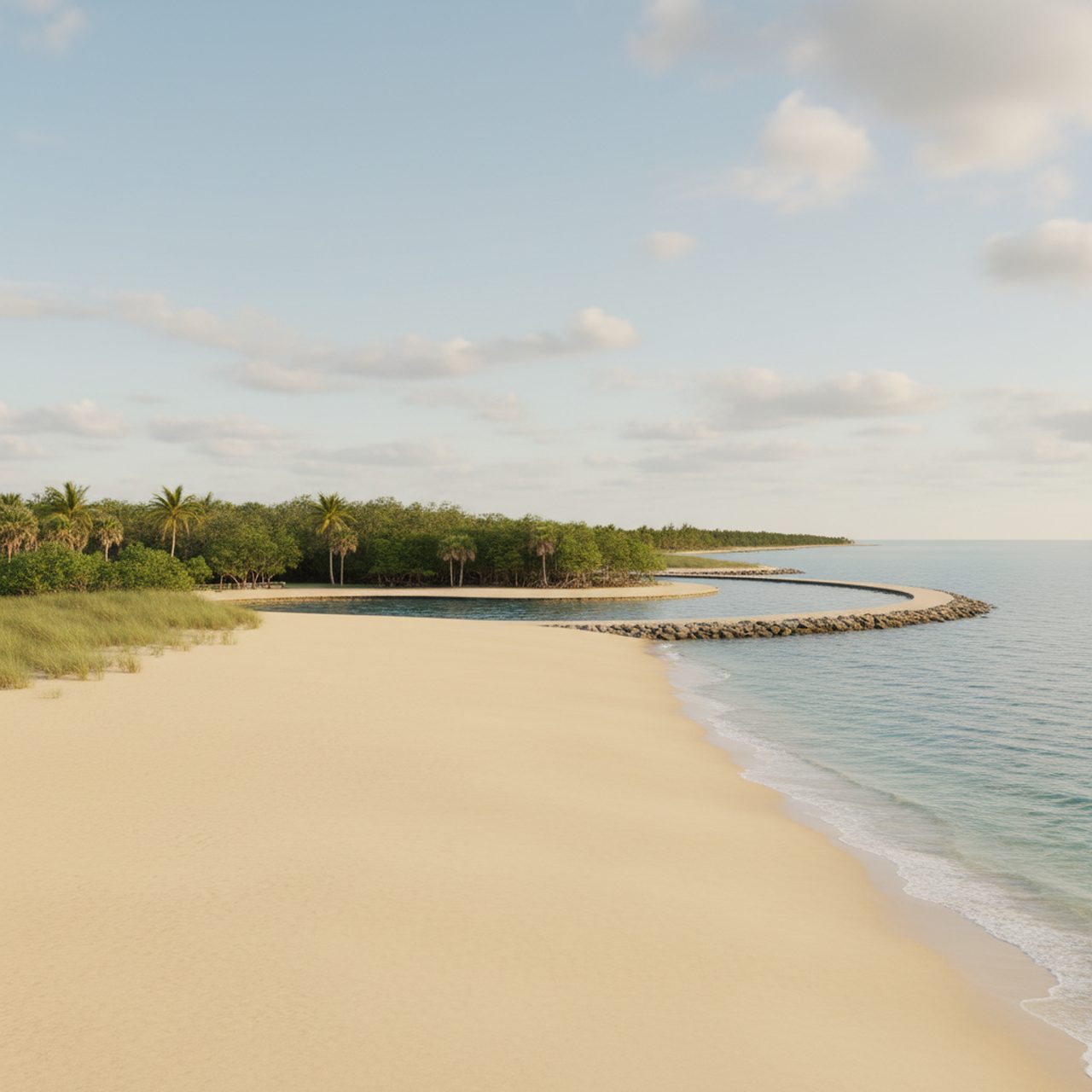 Matheson Hammock Park shoreline