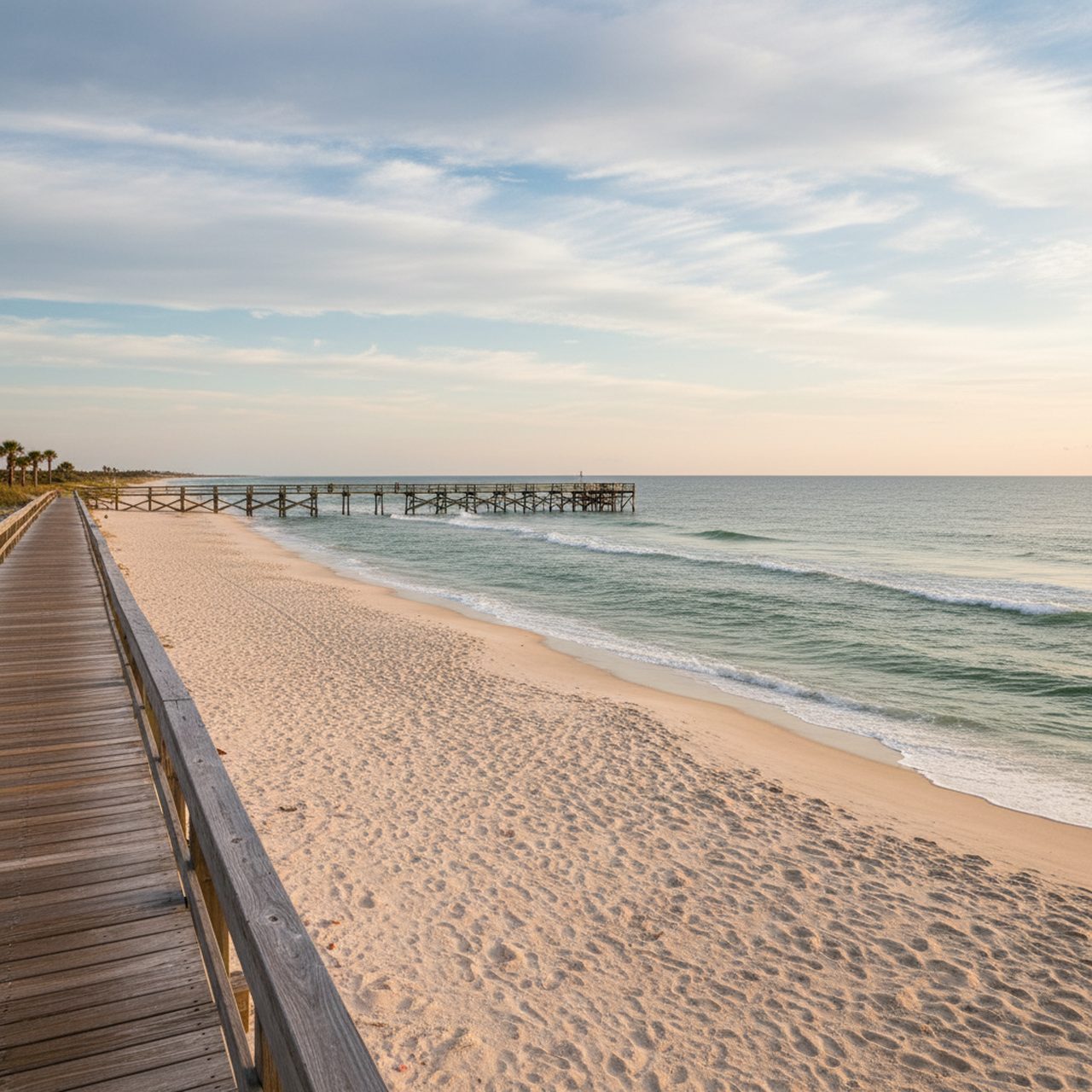 Pensacola Beach (Casino Beach) shoreline