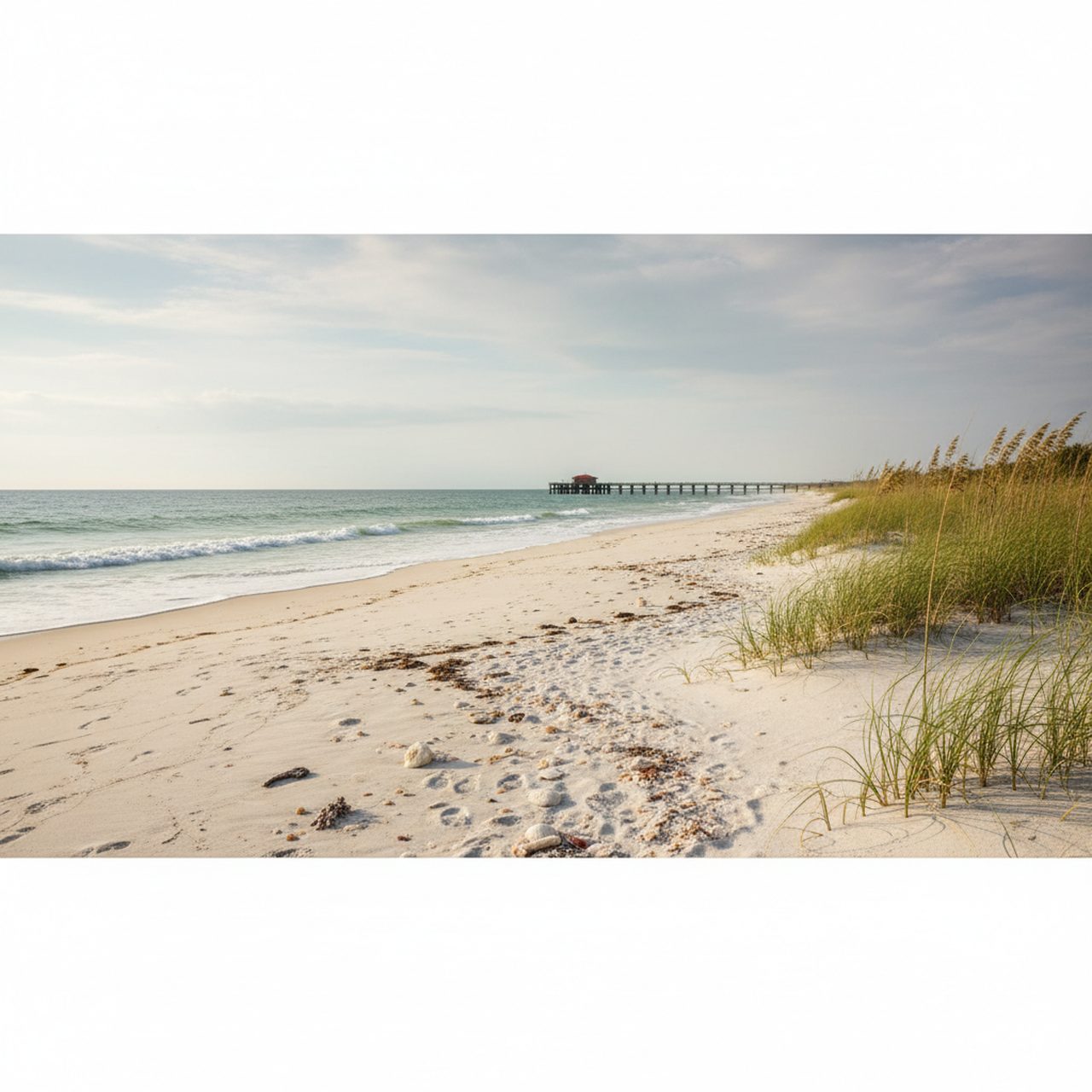 Redington Shores Beach shoreline