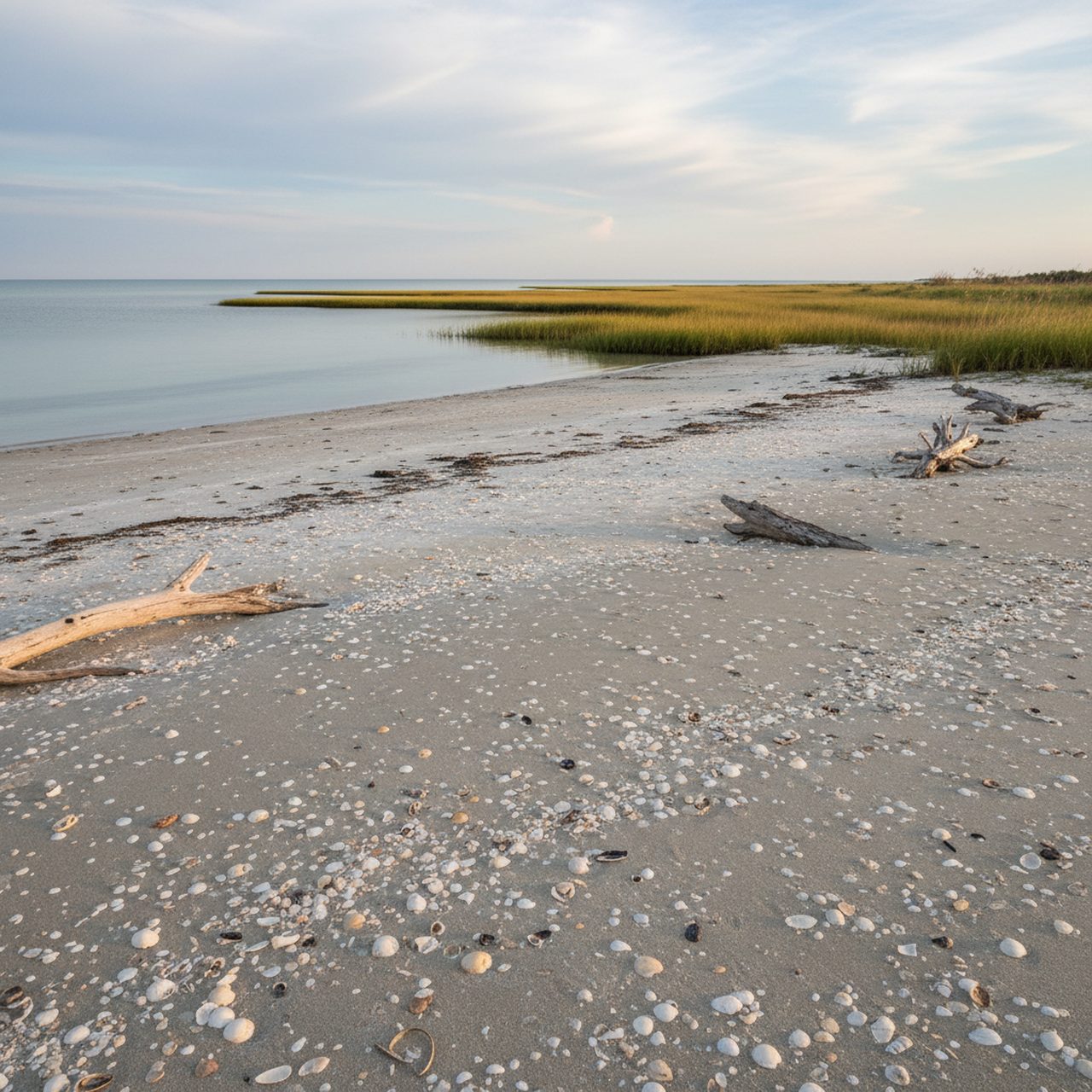 Dr. Julian G. Bruce St. George Island State Park shoreline