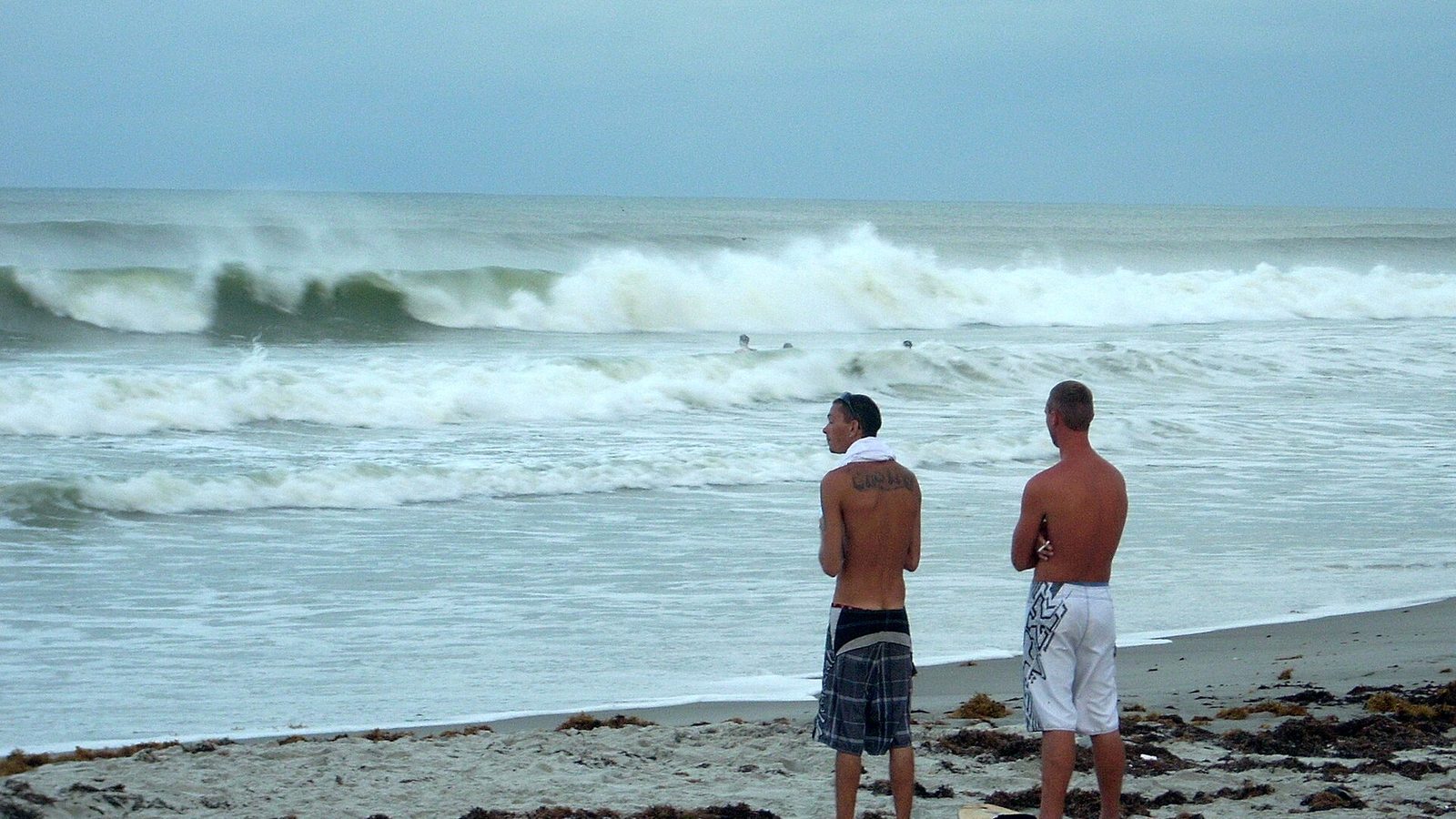 Cocoa Beach shoreline