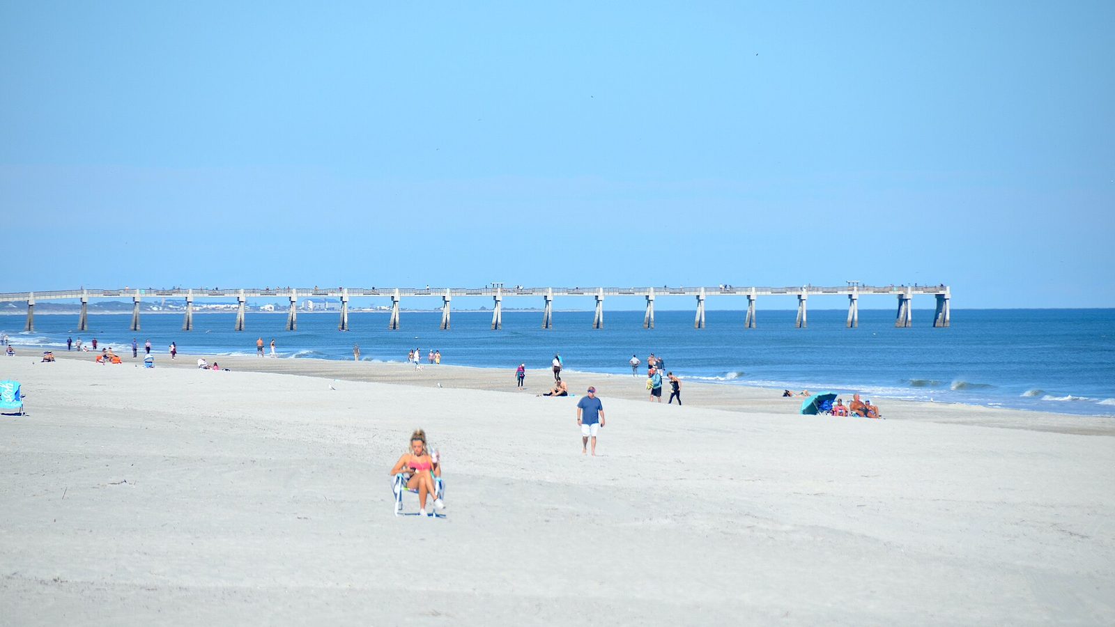 Jacksonville Beach shoreline