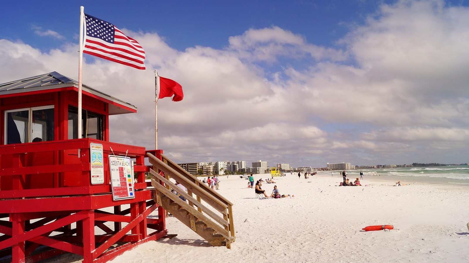 Siesta Beach shoreline