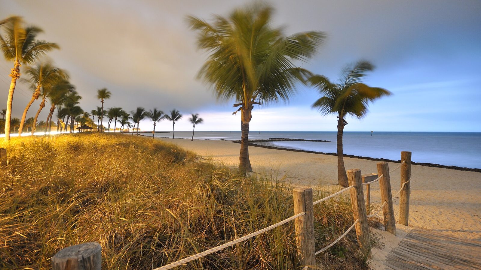 Smathers Beach shoreline