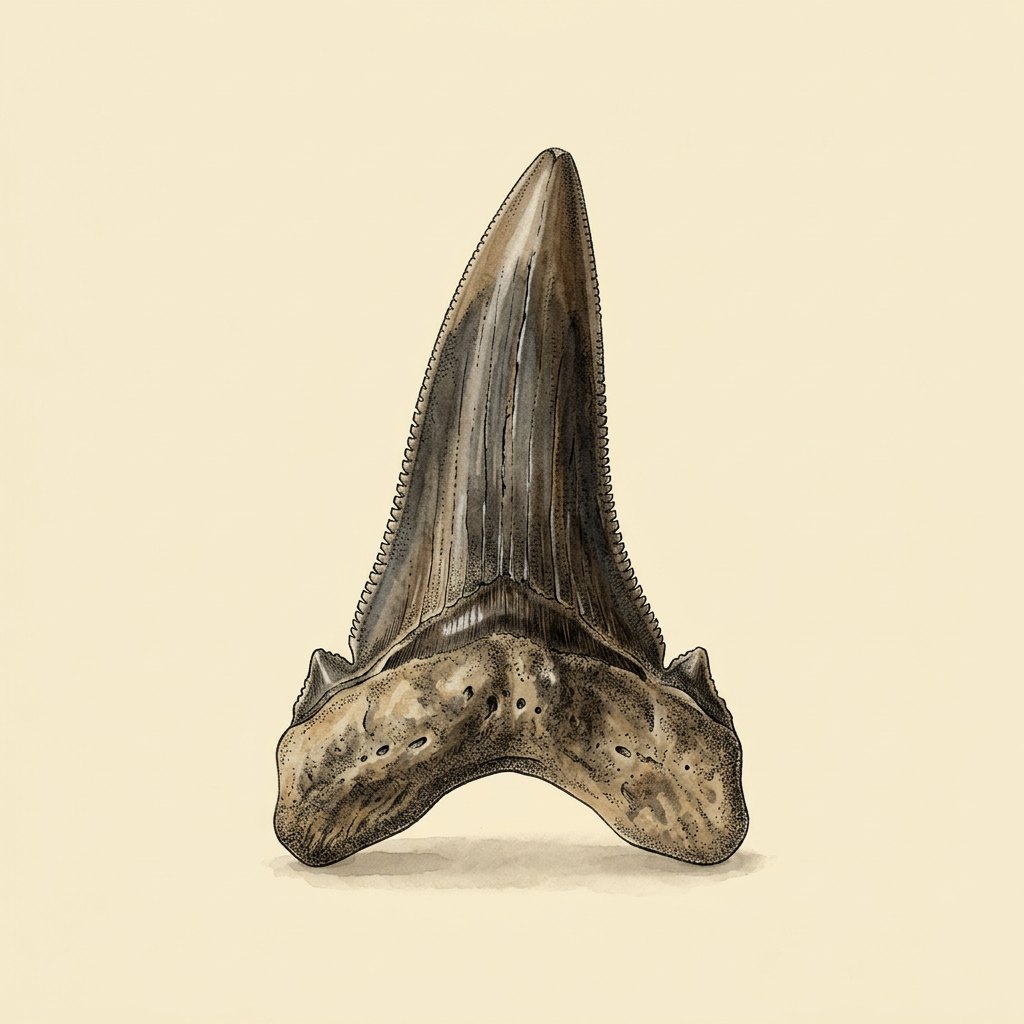 Blacktip Shark Tooth