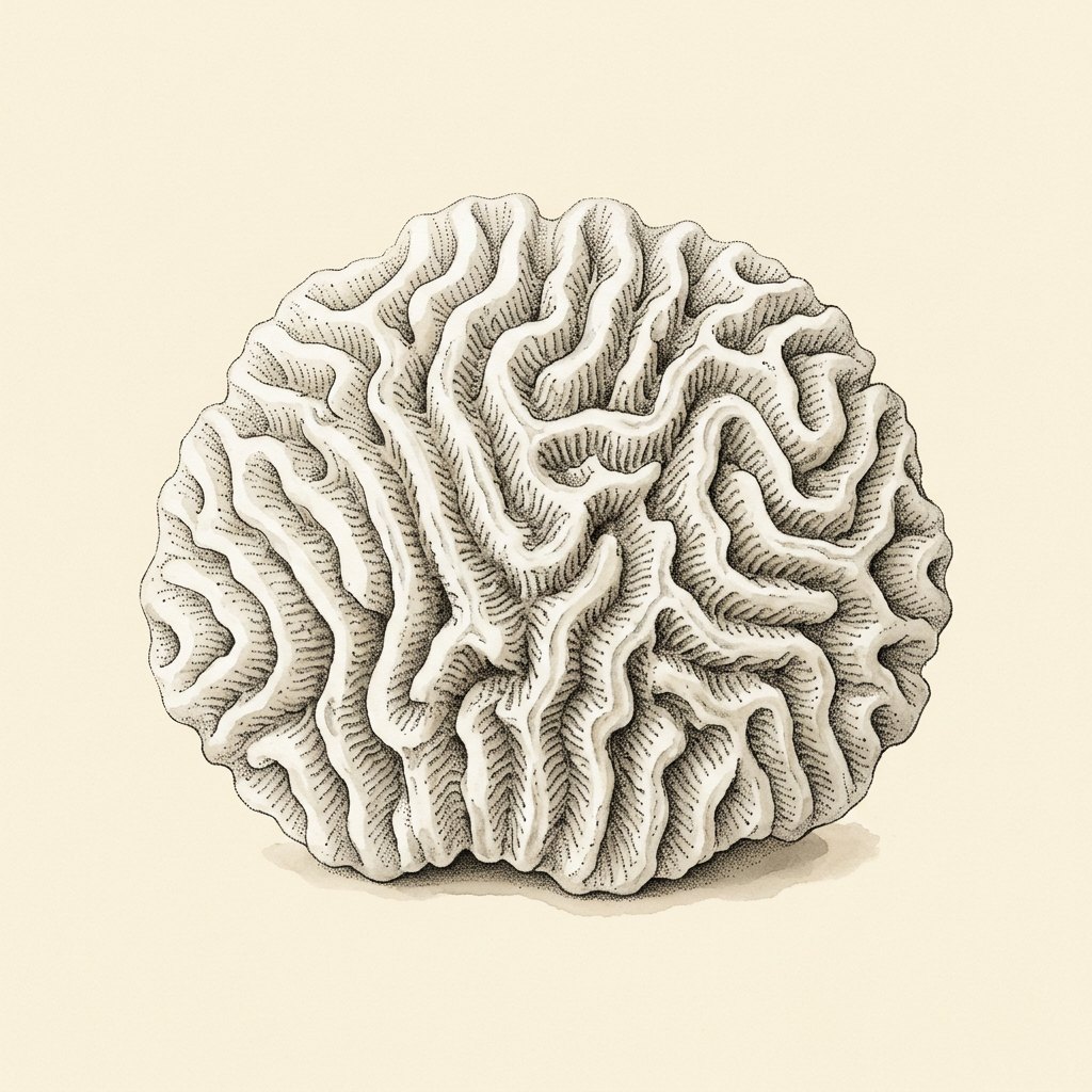 Brain Coral Fragment