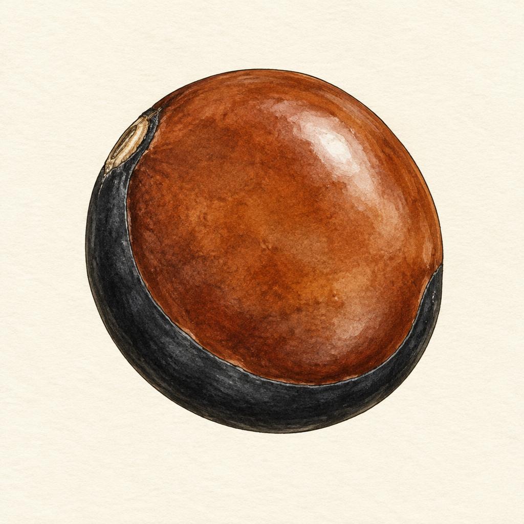 Brown Hamburger Bean