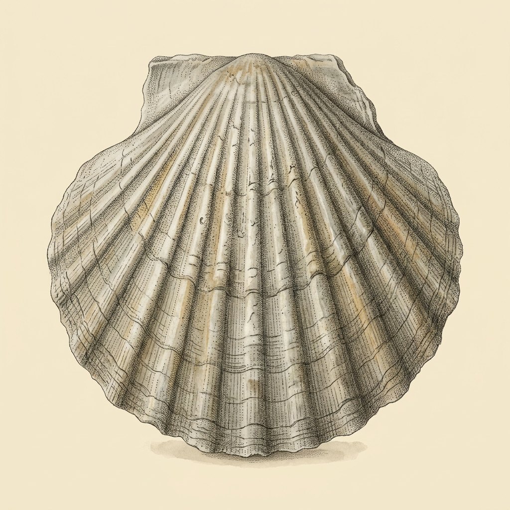 Fossil Scallop