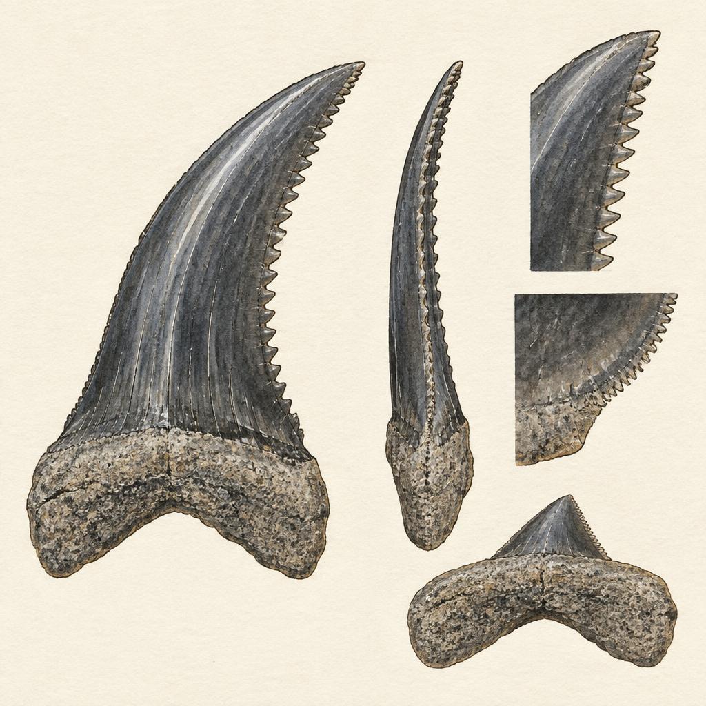 Extinct Tiger Shark Tooth