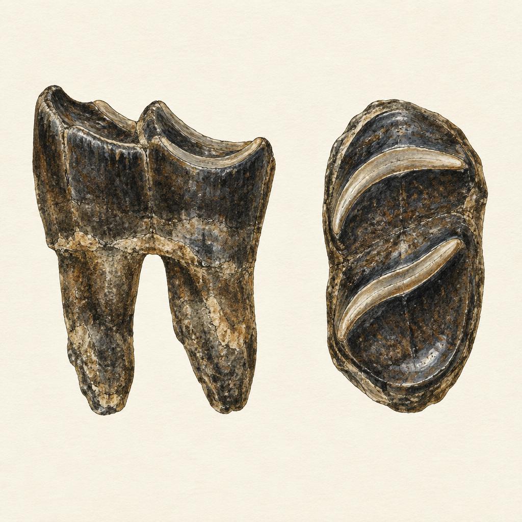 Fossil Deer Tooth