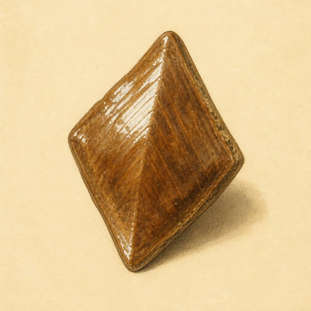 Fossil Gar Scale
