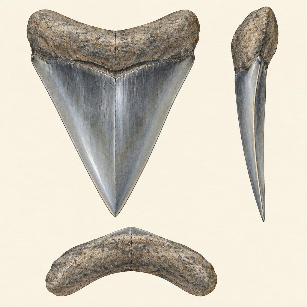 Hastalis Shark Tooth