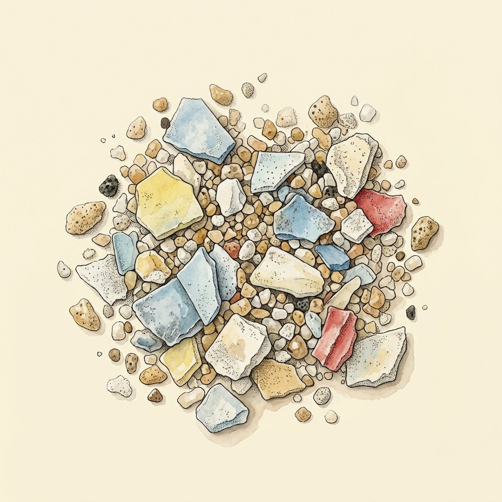 Microplastic Fragment