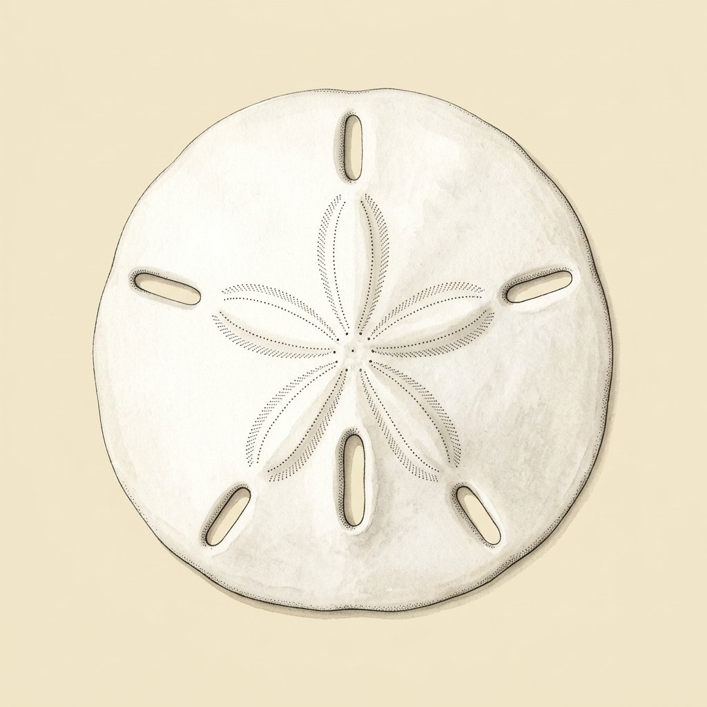 Notched Sand Dollar