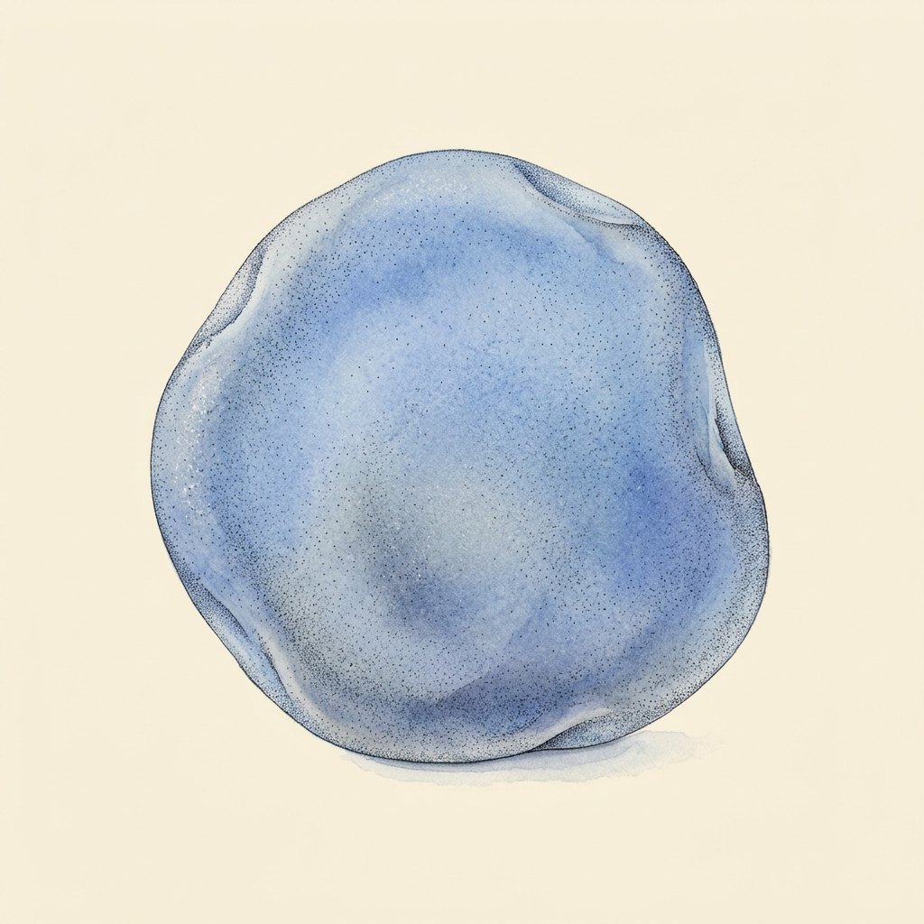 Cornflower Blue Sea Glass