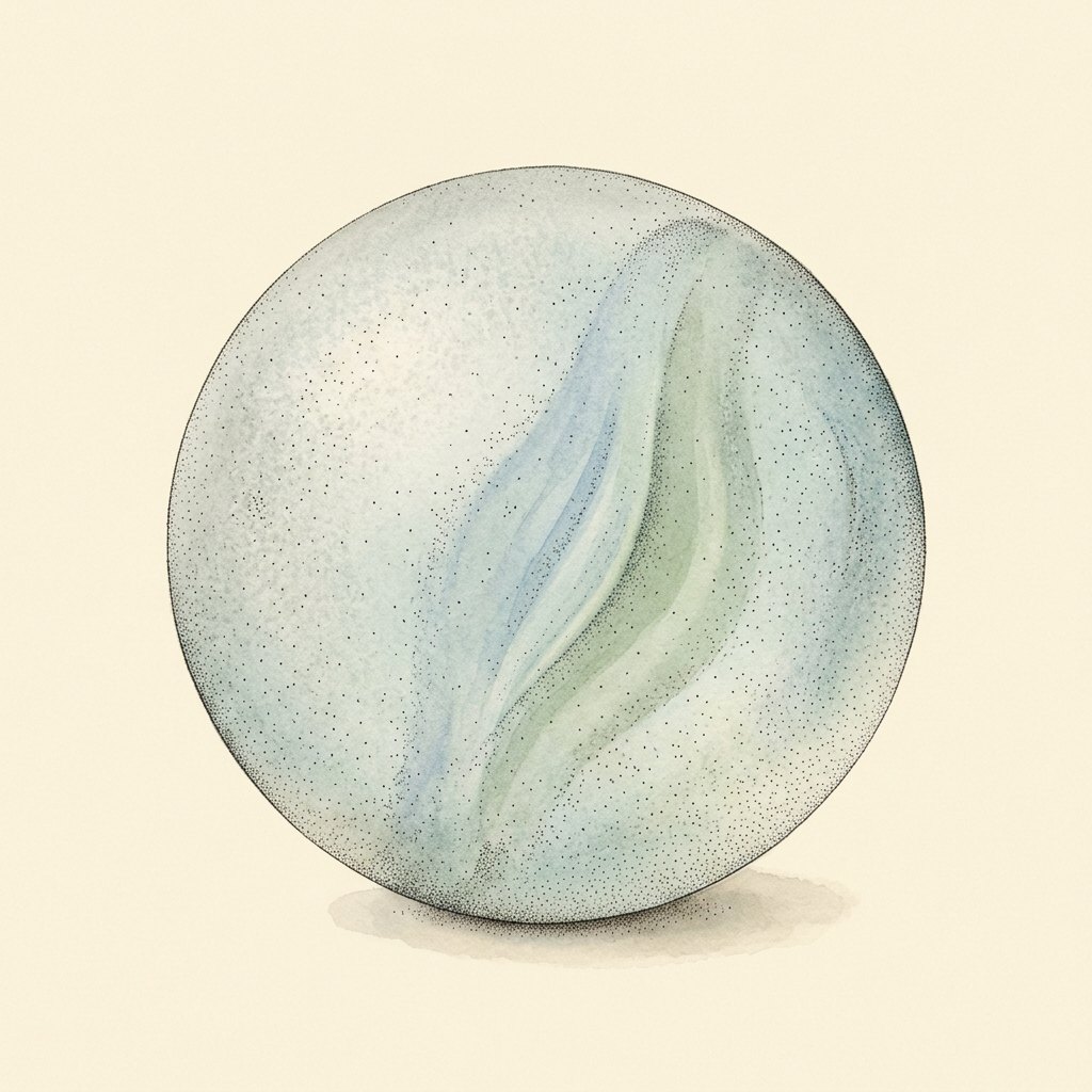 Sea Glass Marble
