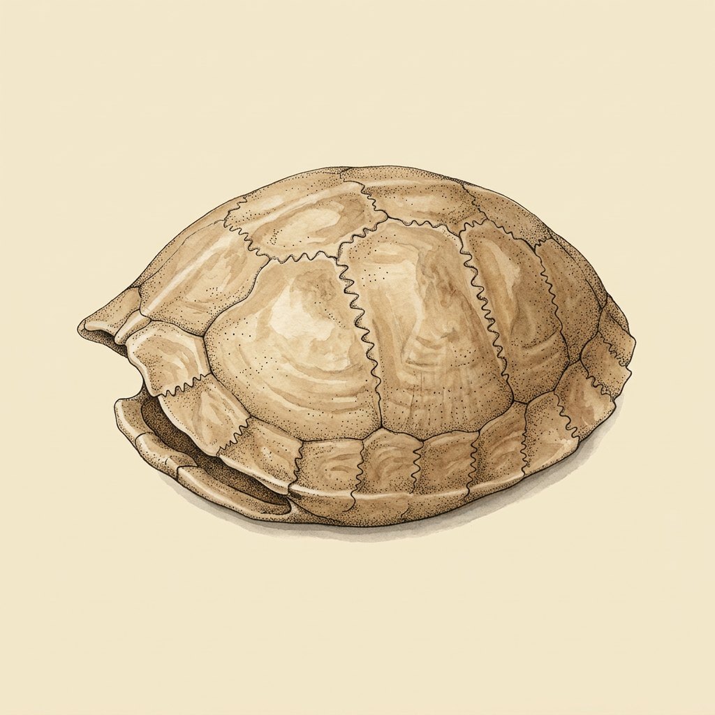 Fossil Turtle Shell Fragment